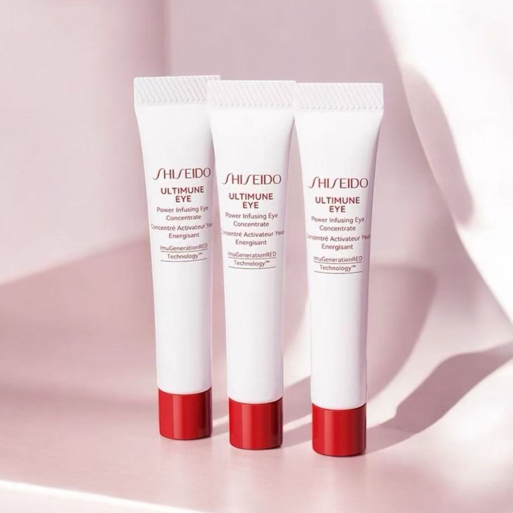 3* Shiseido Ultimune Eye Power Infusing Eye Concentrate 5ml